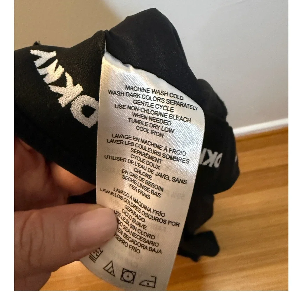 DKNY Universal Tech Pant Mens 38x30 Black Slim Fit Water Repellent NWT